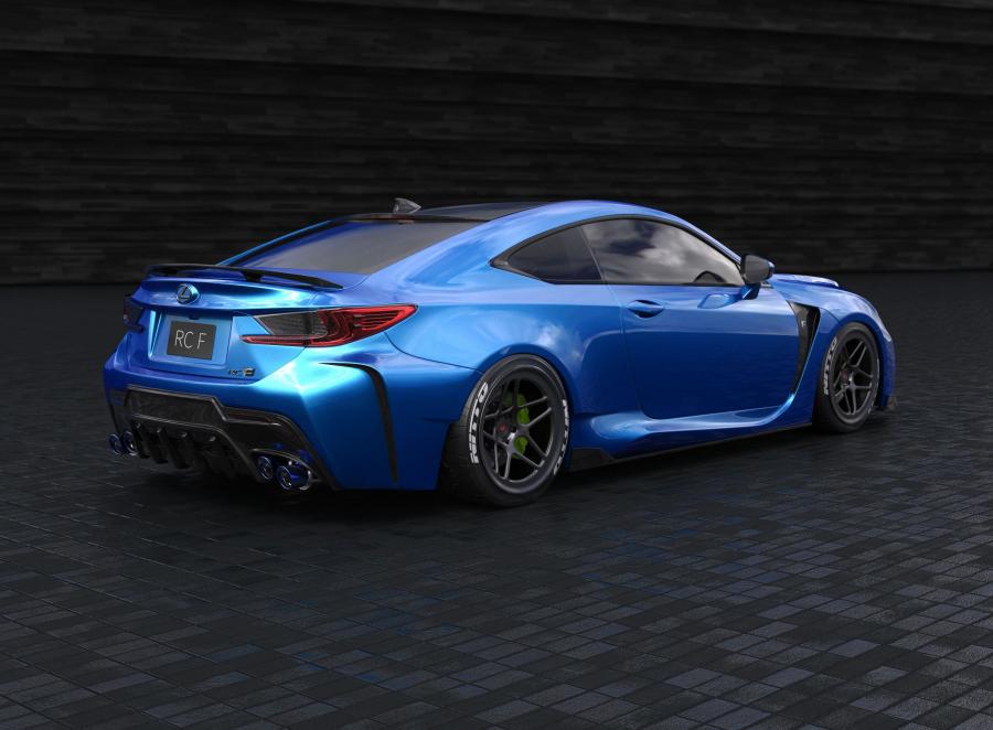  Lexus RC F by Clark Ishihara 2016 года  (фото 2 из 2)